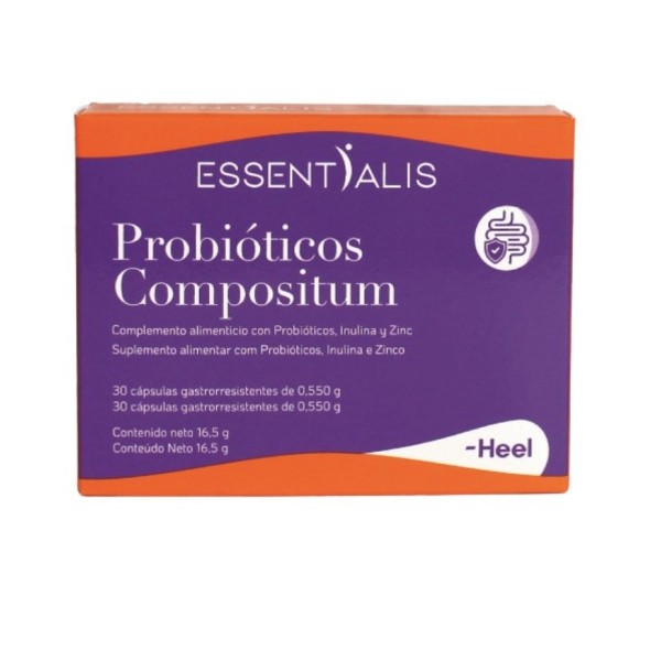 Heel Essentialis Probióticos Compositum 30 Cápsulas