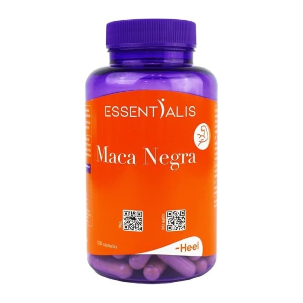 Heel Essentialis Maca Negra 120 Cápsulas