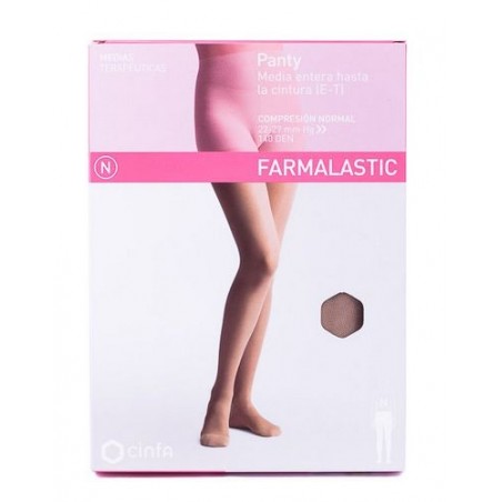Farmalastic Panty-media Comp Normal T-reina Beige