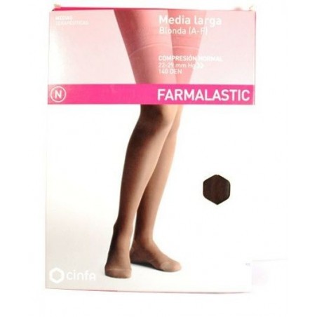 Farmalastic Media Larga Comp Normal Blonda T-g