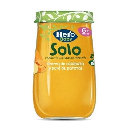 Hero Baby Crema de Calabaza Con Pure de Patatas 190g