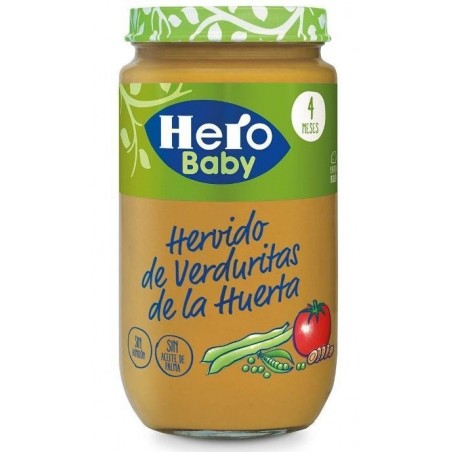 Hero Baby Hervido Verduritas de la Huerta 235g