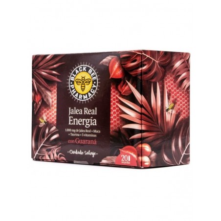 Black Bee Pharmacy Jalea Real Energía con Guaraná 20 Ampollas