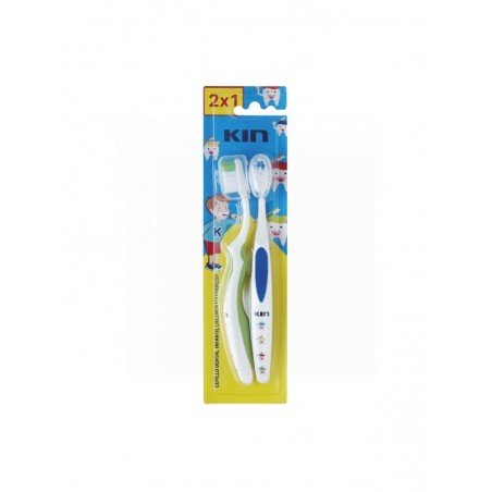 Kin Cepillo Dental Infantil 2uds