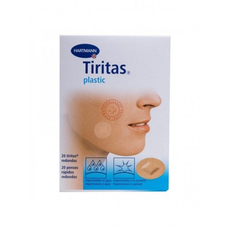 Hartmann Tiritas Plastic Aposito Adhesivo 20 Ud Redondas