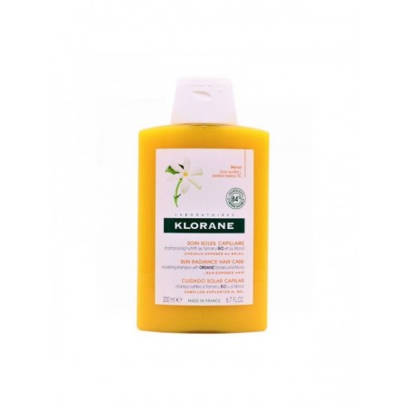 Klorane Polysianes Champú Nutritivo al Monoï y Tamanu Bio 200ml