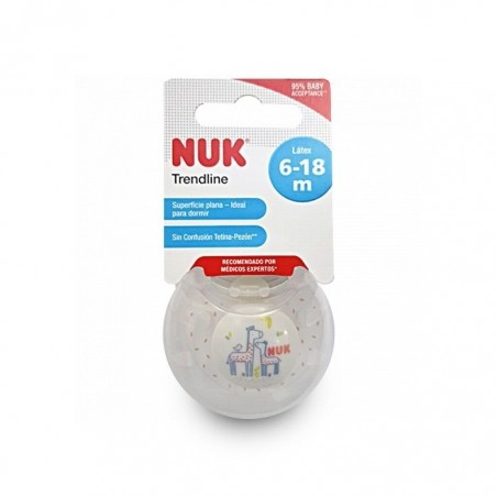 Nuk Chupete Látex Anatómico Col 2020 6-18M 1ud