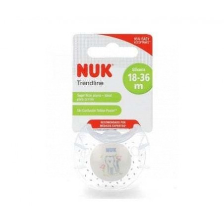 Nuk Chupete Silicona Anatómico Col 2020 18-36M 1ud