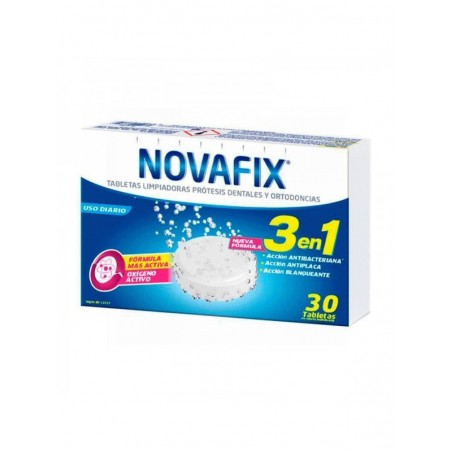 Novafix Tabletas Limpiadoras 3 en 1 30uds