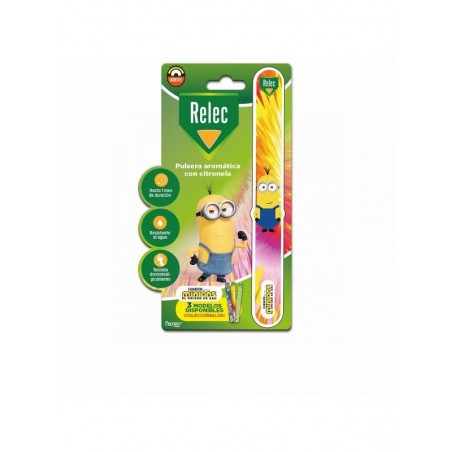 Relec Pulsera Aromática Minion Color Rosa 1ud