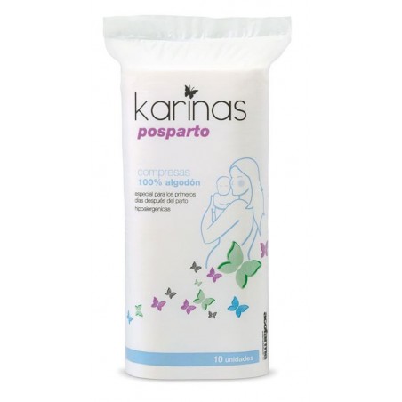 Karinas Compresas Posparto 10uds
