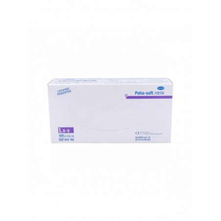 Hartmann Peha-soft Guantes Desechables Nitrile Fino Azul T-Grande 100uds