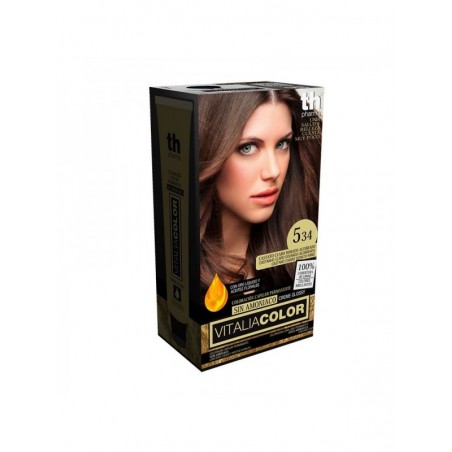 TH Pharma Coloración Capilar Permanente Castaño Claro Dorado Acobrado 5.34