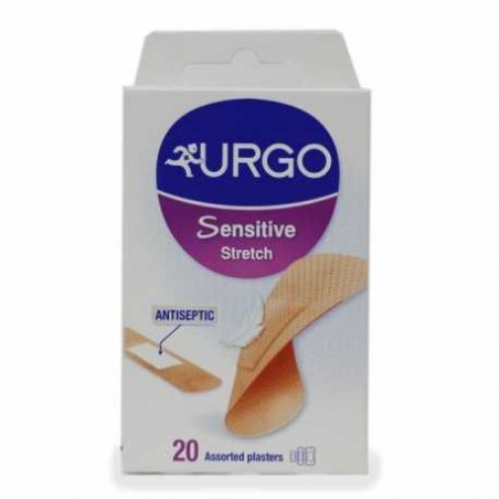Urgo Sensitive Stretch 20 Tiritas Precortadas