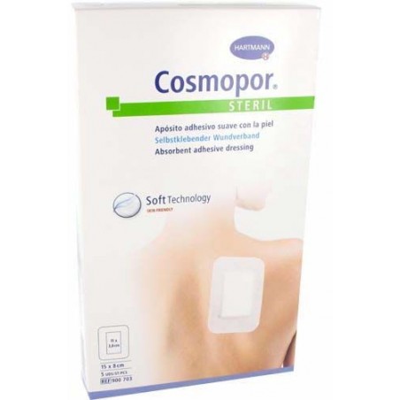 Cosmopor Steril Aposito 15x8cm 5Unds