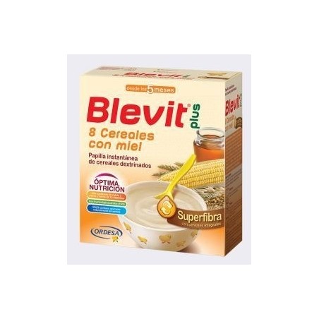 Blevit Plus 8 Cereales Miel Superfibra 600g
