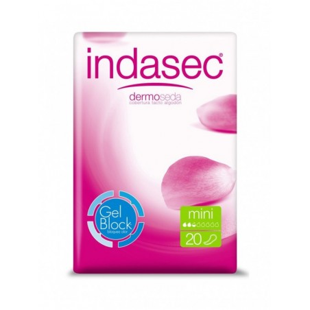 Indasec Mini Compresas Pérdidas 20uds