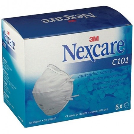 Nexcare Mascarilla Protección Aseptex 5 uds