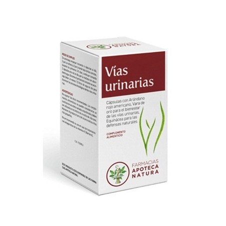 Apoteca Natura Vias Urinarias 30 Cápsulas