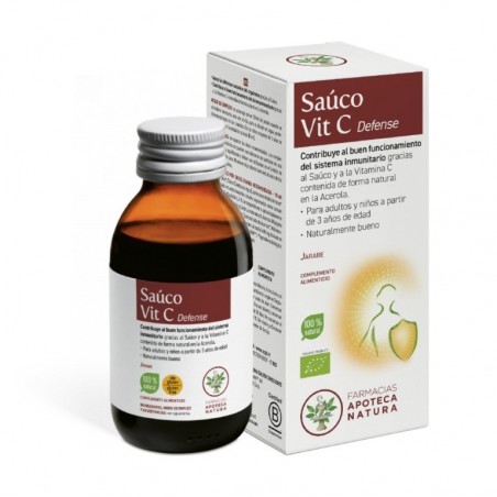 Apoteca Natura Sauco y Vitamina C 120gr