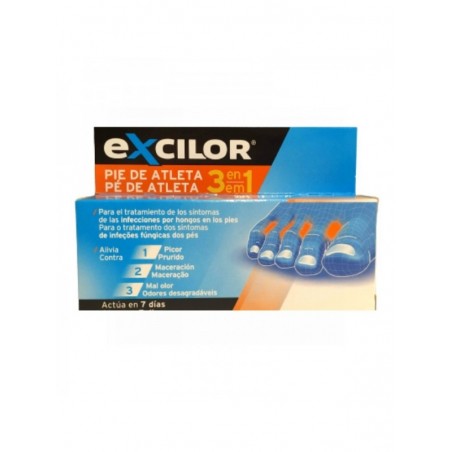 Excilor Pie de Atleta 3 en 1