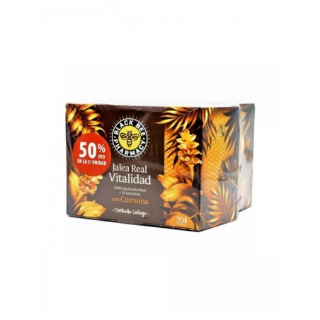 Black Bee Jalea Real Vitalidad Duplo 20 + 20 Ampollas