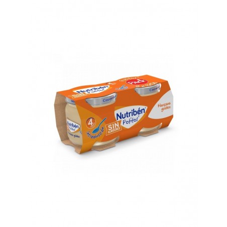 Nutribén Potitos Introducción Manzana Golden 2 x 120gr