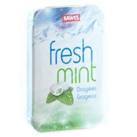 Sawes Fresh Mint Grageas Menta 20 G