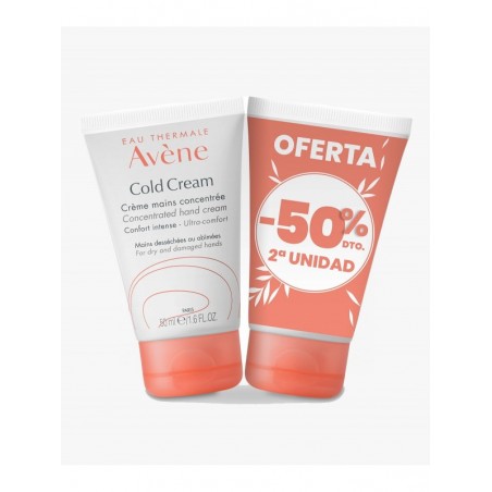 Avene Cold Cream Duplo Crema de Manos Concentrada 2 x 50ml