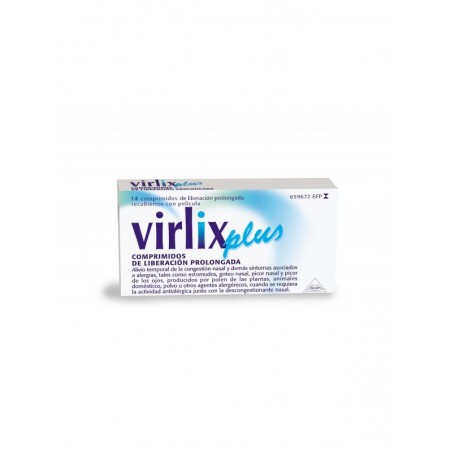 Virlix Plus 5-120 Mg 14 Comprimidos Liberacion Prolongada