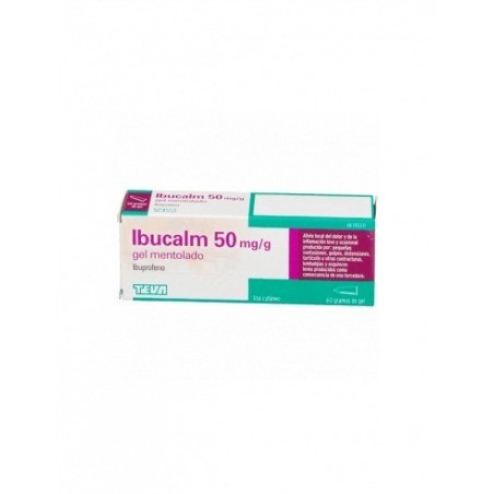 IBUCALM 50 mg/g GEL MENTOLADO , 1 tubo de 60 g