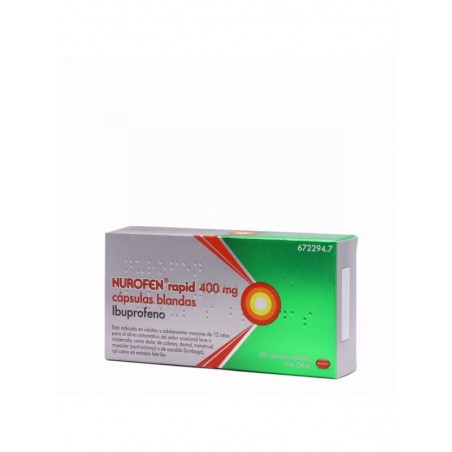 Nurofen Rapid 400mg 20 Cápsulas Blandas