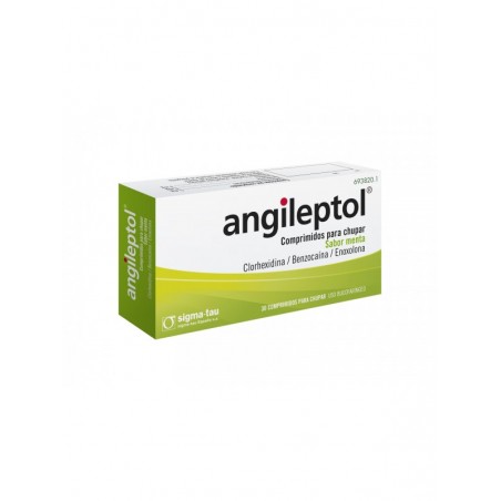 Angileptol (30 Comprimidos para Chupar Menta)