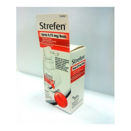 Strefen Spray (8.75 Mg/dosis Sol Pulverizacion Bucal 15 Ml)
