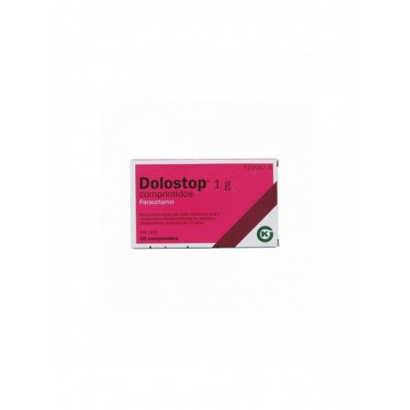 DOLOSTOP 1 G COMPRIMIDOS, 10 comprimidos