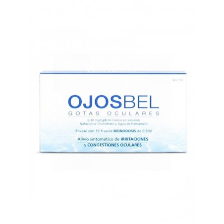 OJOSBEL GOTAS OCULARES, 0,30 mg/0,08 ml Colirio en solución , 10 envases unidosis de 0,5 ml