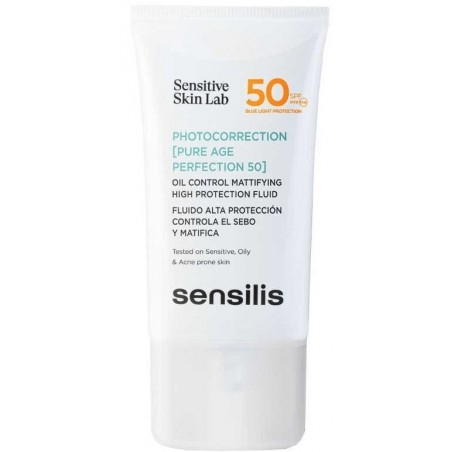 Sensilis Photocorrection [Pure Age Perfection 50] Fluido SPF50+ 40ml