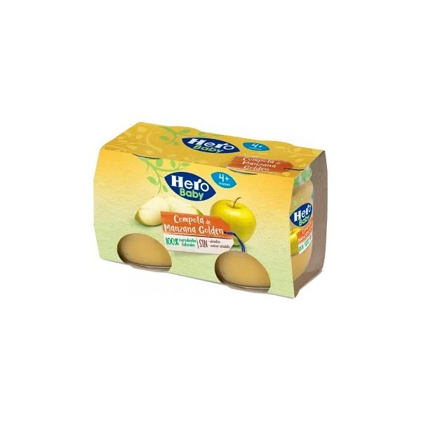 Hero Baby Compota de Manzana 2 x 235gr