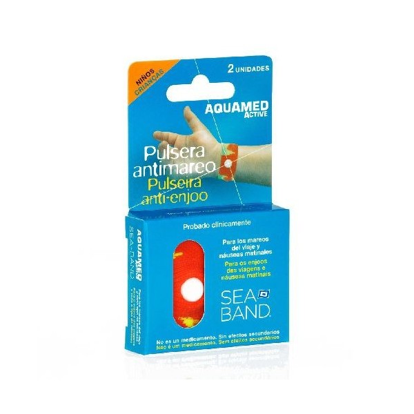 Aquamed Pulsera Antimareo Niño 2 Ud