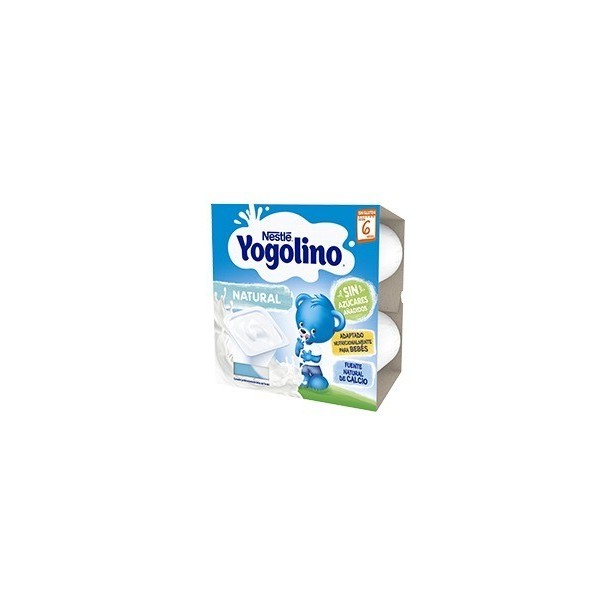 Nestle Yogolino Natural Sin Azúcar 4 x 100gr