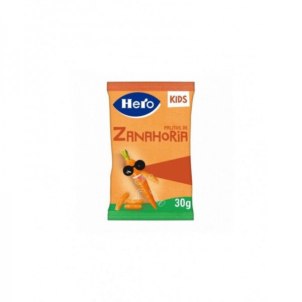 Hero Kids palitos de Zanahoria 1 Bolsa 30g