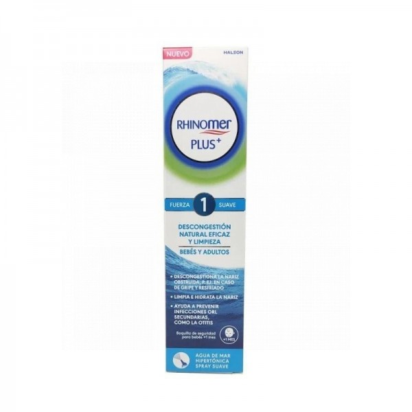 Rhinomer Plus Bebes Y Adultos Fuerza 1 Suave 1 Spray 125 ml