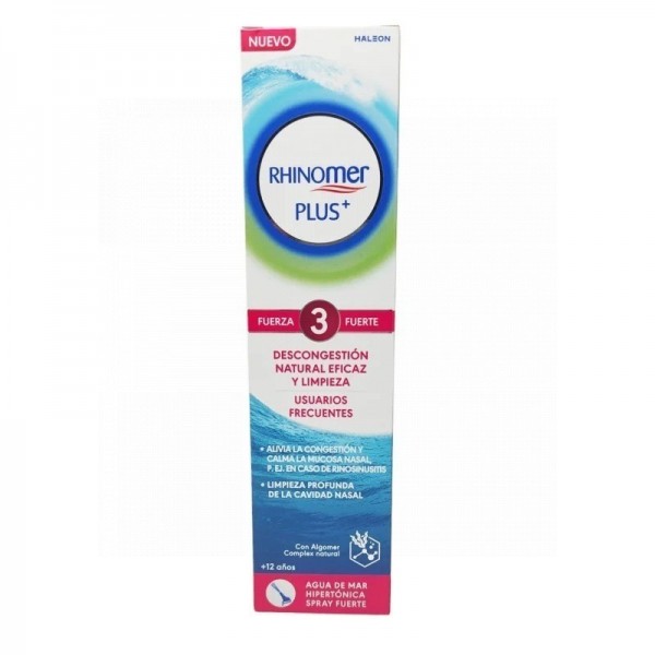 Rhinomer Plus Usuarios Frecuentes Fuerza 3 Fuerte 1 Spray 125 ml