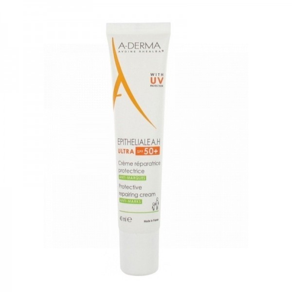 A-Derma Epitheliale A. H. Ultra SPF-50+ Crema Reparadora Protectora 40ml