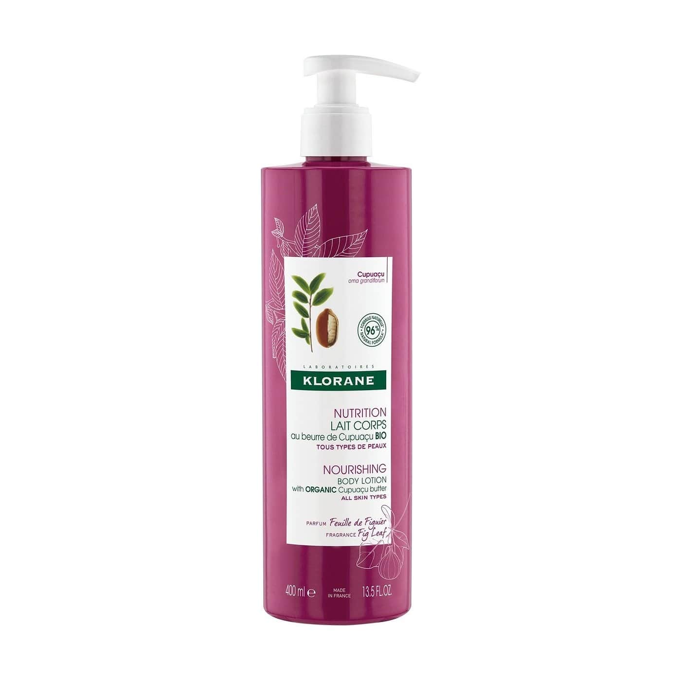 Klorane Leche Corporal a la Hoja de Higuera 400ml