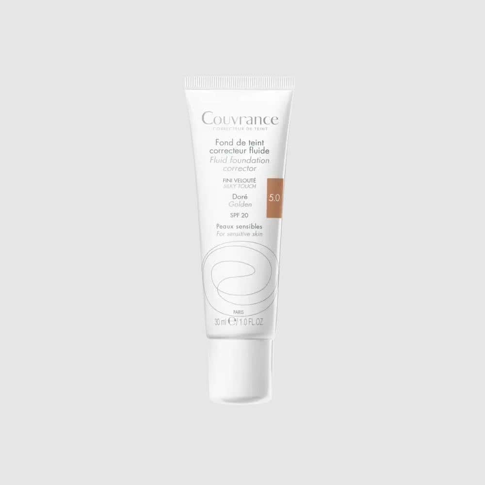 Avene Maquillaje Fluido Couvrance Dorado SPF 15