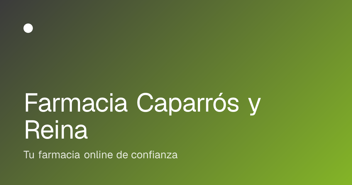 Farmacia Caparros y Reina, farmacias en El Ejido